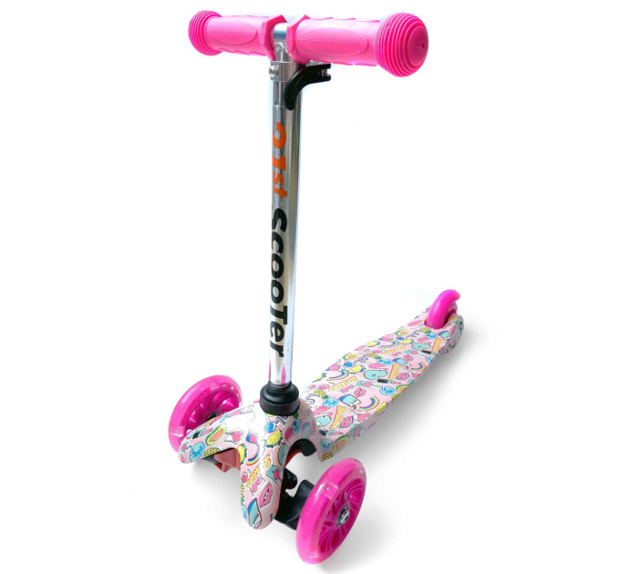 Детский самокат Scooter Mini Micro с рисунком 073S