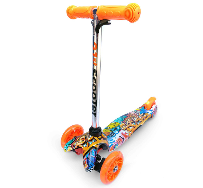 Детский самокат Scooter Mini Micro с рисунком 073S