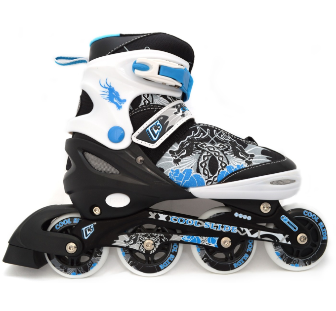 Детские ролики раздвижные Cool Slide Dragon 1303