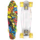 Детский скейт Penny Board скейт для детей 101SL яркие принты