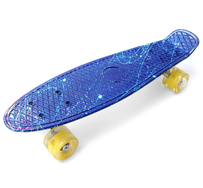 Детский скейт Penny Board скейт для детей 101SL яркие принты