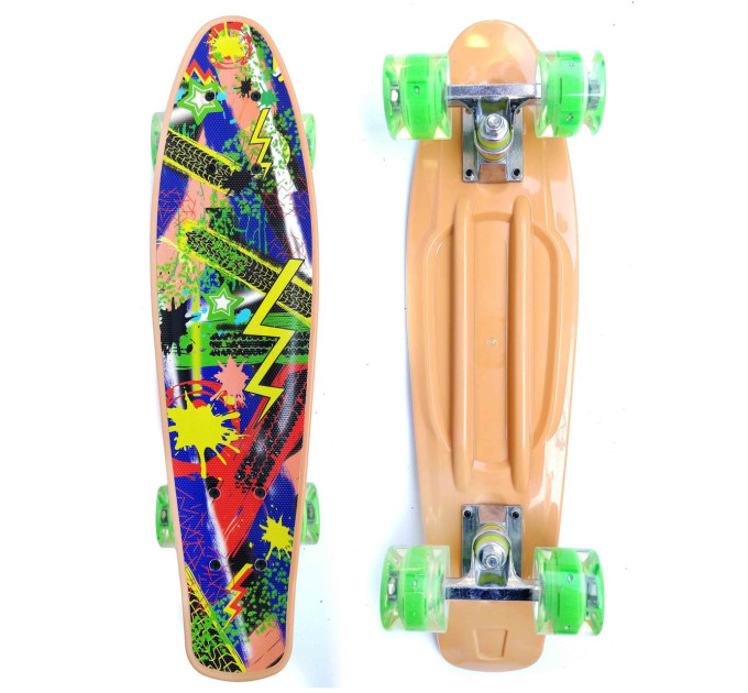 Красочный детский пенни Penny Board скейт 881 от 5 лет