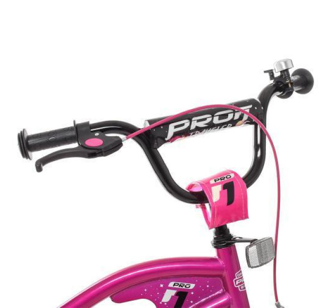 Велосипед малиновый для девочки Profi Traveler Y18183 18"