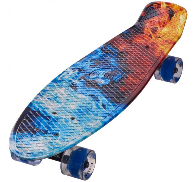 Пенниборд детский с загибом Maraton Longboard 27