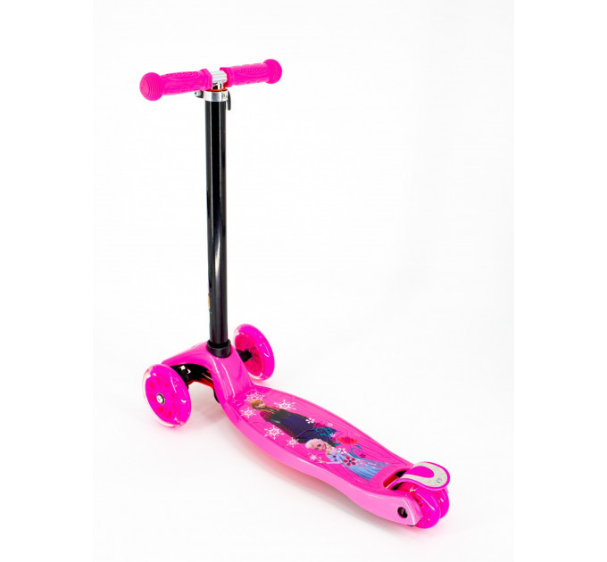 Самокат трехколесный Scooter Pro с подсветкой колес 036STY разные цвета