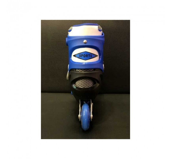 Ролики Happystar 6100 (L 38-43) раздвижные роликовые коньки