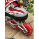 Набор роликовые коньки с защитой In Lin Skate с подсветкой колес S 29-33, M 34-38
