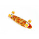 Пенни борд Penny Board скейт детский до 80 кг много цветов подстветка колес