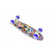 Пенни борд Penny Board скейт детский до 80 кг много цветов подстветка колес