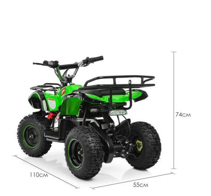 Мощный и быстрый квадроцикл на аккумуляторах Profi HB-EATV800N-5 V3
