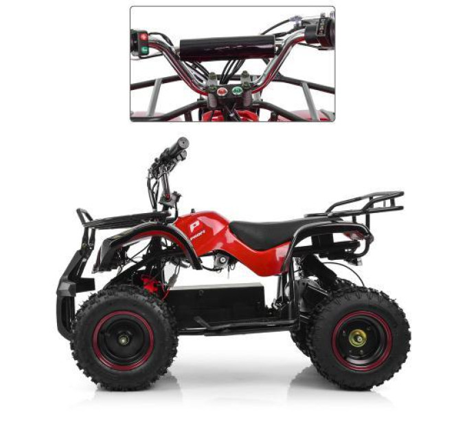 Квадроцикл PROFI HB-EATV800N-3 (MP3) электроквадроцикл красный