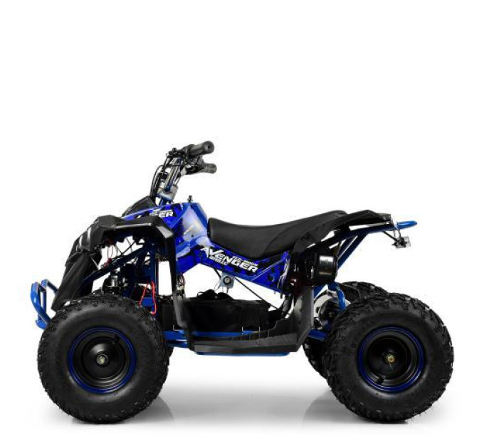 Квадроцикл электрический Profi HB-EATV1000Q-4ST (MP3) V2 синий 1-местный
