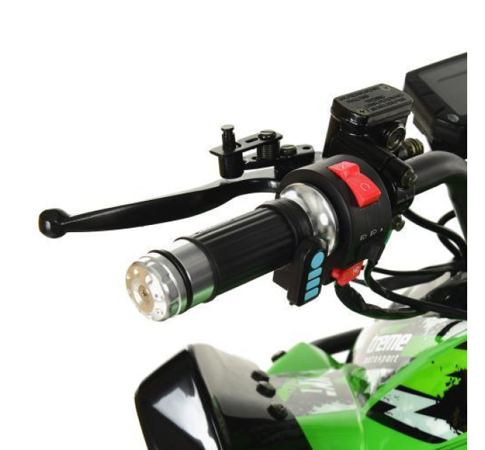 Электрический квадроцикл Profi HB-EATV1500Q2-5 (MP3) для подростков с мотором 1500W зеленый