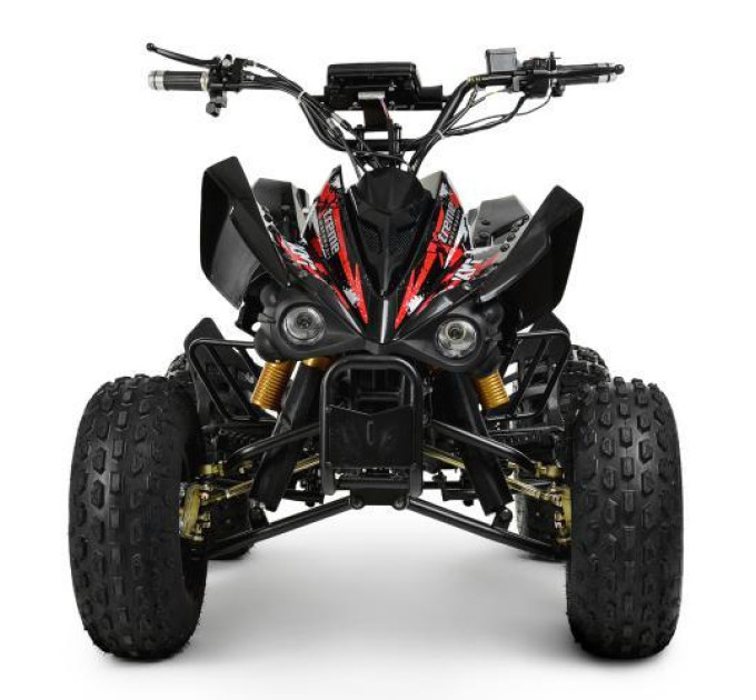 Электрический квадроцикл HB-EATV1500Q2-2(MP3) для подростков с мотором 1500W мотор дифференциал черный
