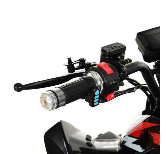 Электрический квадроцикл HB-EATV1500Q2-2(MP3) для подростков с мотором 1500W мотор дифференциал черный
