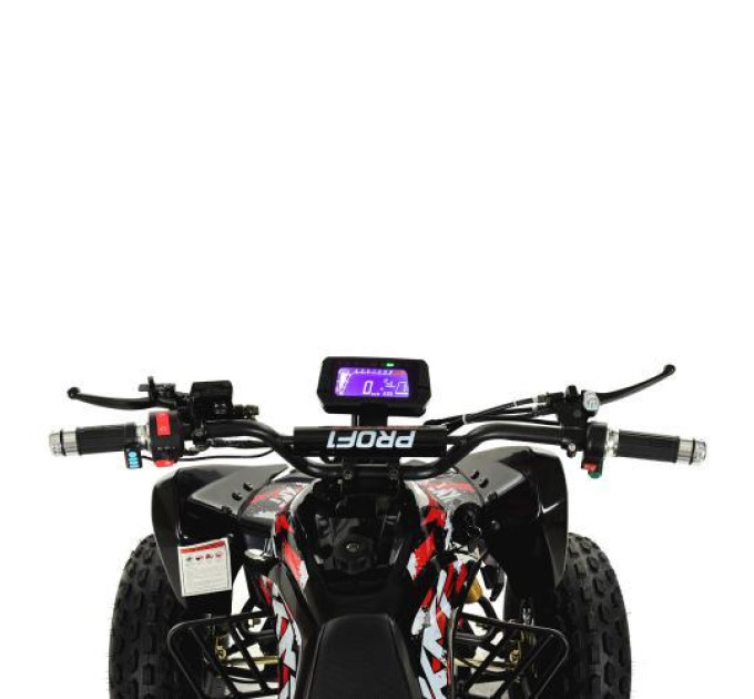 Электрический квадроцикл HB-EATV1500Q2-2(MP3) для подростков с мотором 1500W мотор дифференциал черный