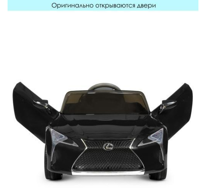 Электромобиль JE1618EBLR-2 колеса EVA TF MP3 USB до 30 кг Черный