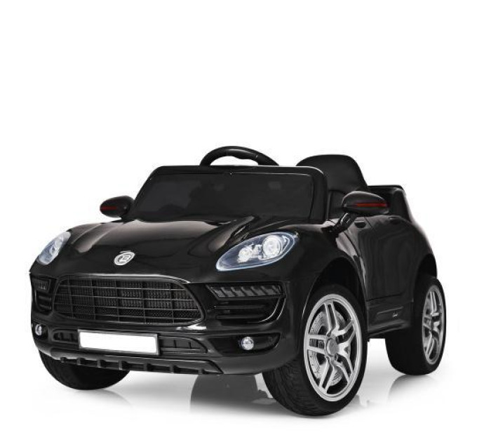 Дитячий електромобіль Bambi M 3178EBLR-2 чорна пульт дистанційного керування музика та світло