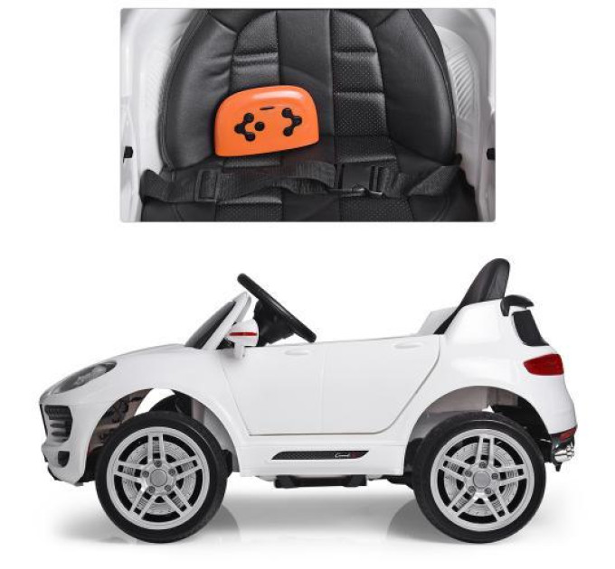 Дитячий електромобіль Bambi M 3178EBLR-1 пульт дистанційного керування музика та світло