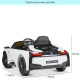 Электромобиль JE1001EBLR-1 BMW автомобиль детский до 30 кг колеса EVA Белый