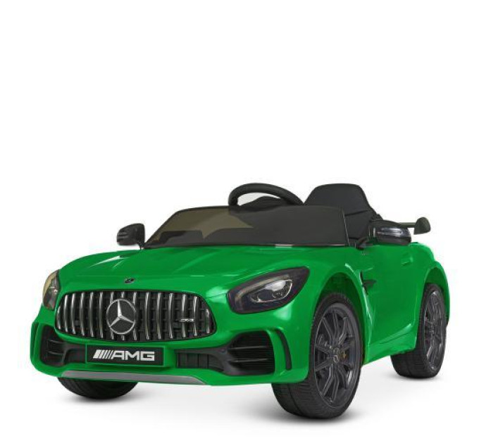 Дитячий електромобіль Bambi Mercedes M 4182EBLR-5 зелений зі звуком та світлом вік 3-8 років