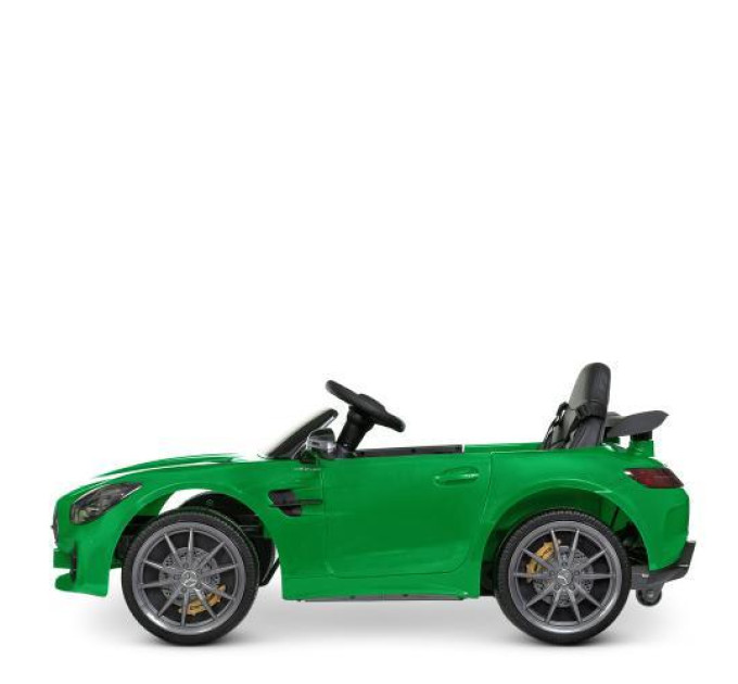 Дитячий електромобіль Bambi Mercedes M 4182EBLR-5 зелений зі звуком та світлом вік 3-8 років