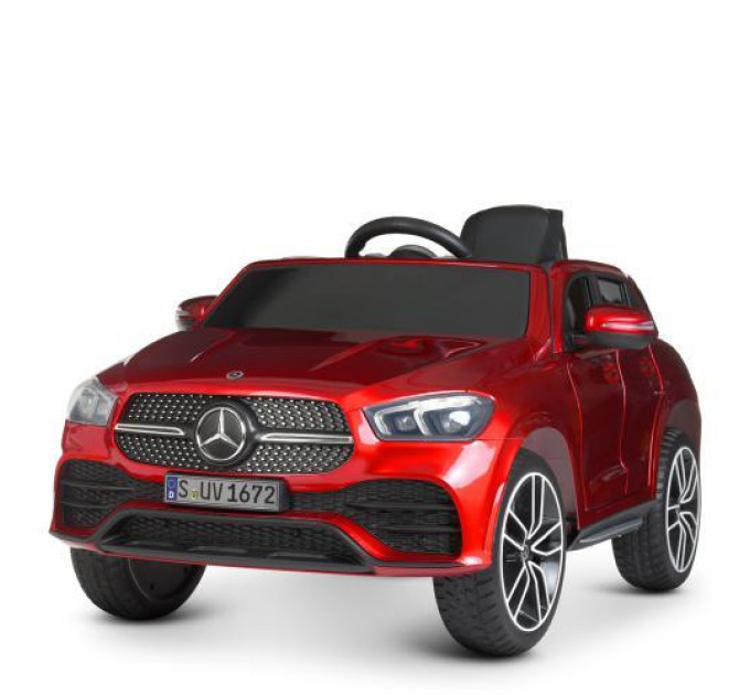 Дитячий електромобіль Bambi Mercedes M 4563EBLRS-3 червоний зі звуком та світлом
