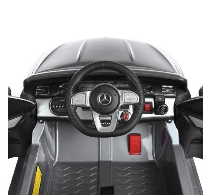 Дитячий електромобіль Bambi Mercedes M 4563EBLRS-11 сірий зі звуком та світлом
