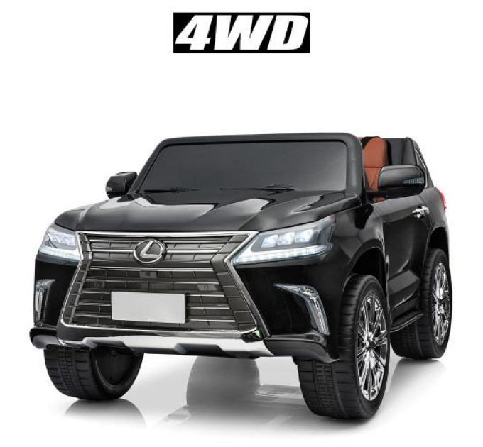 Дитячий електромобіль Bambi Lexus чорний M 3906EBLR-2