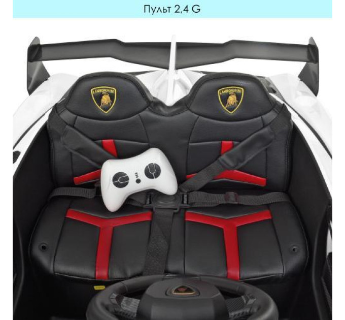 Електромобіль Bambi Lamborghini M 4298EBLR-1 червона музика до 50 кг.