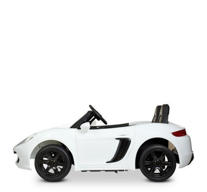 Дитячий електромобіль Bambi M 4055 AL-1 Porsche Cayman двомісний білий