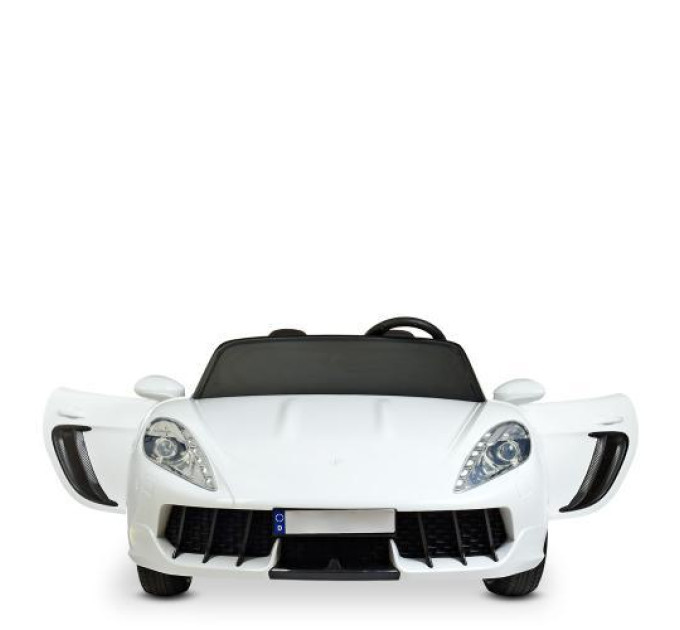 Дитячий електромобіль Bambi M 4055 AL-1 Porsche Cayman двомісний білий