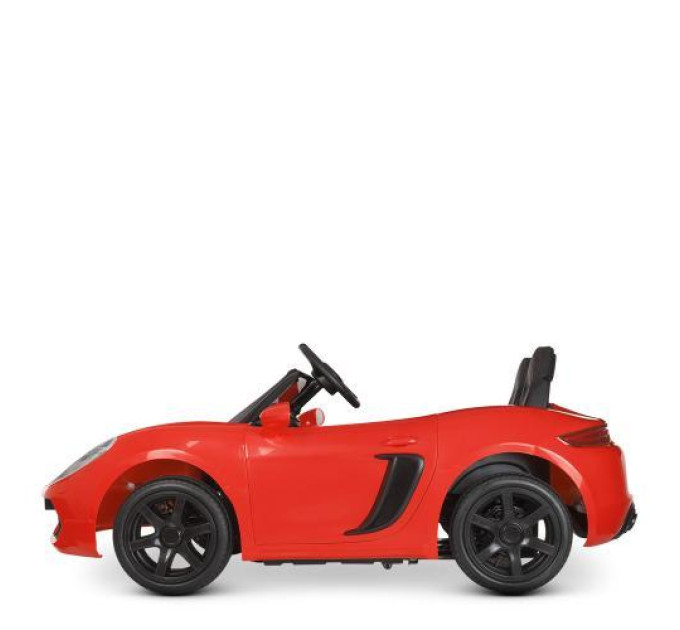 Дитячий електромобіль Bambi M 4055 AL-6 Porsche Cayman двомісний з чохлом передач Червоний