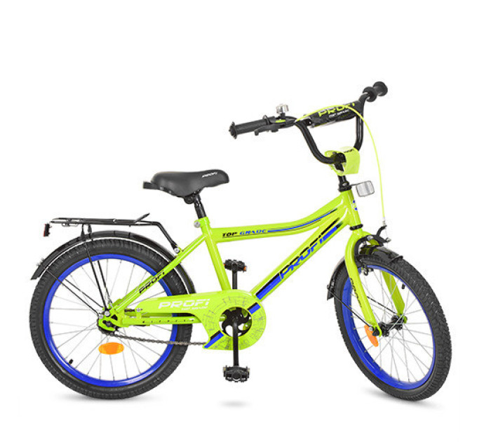 Велосипед для ребенка PROF1 20" Y20102 Top Grade салатовый