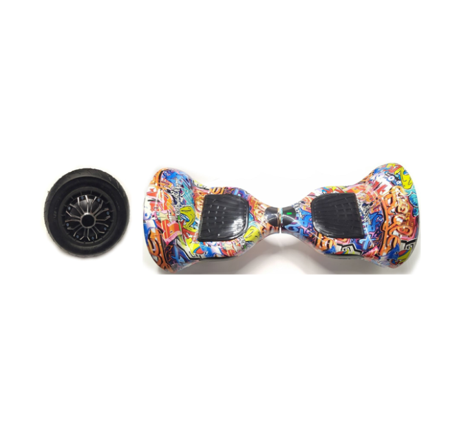 Гироскутер Smart Balance 10.0” без подсветки колес новый графити Bluetooth