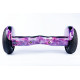 Гироскутер Smart Balance 10.5 Elite Lux фиолетовый космос колеса алюминевые с подсветкой LED