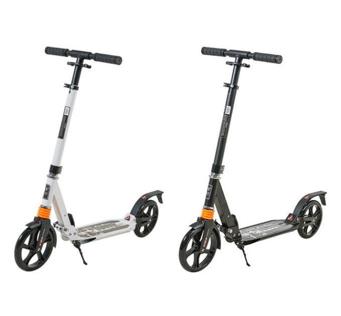 Самокат городской прогулочный, D 200 мм, тормоз задний, 2 цвета, Scooter
