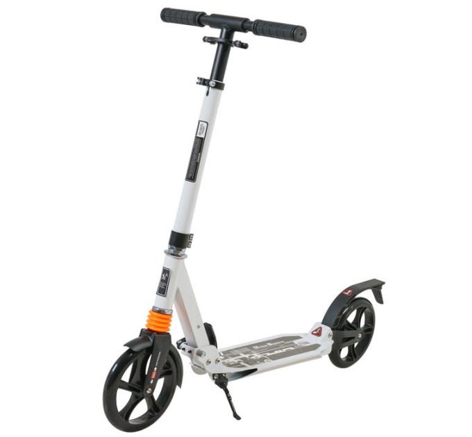 Самокат городской прогулочный, D 200 мм, тормоз задний, 2 цвета, Scooter