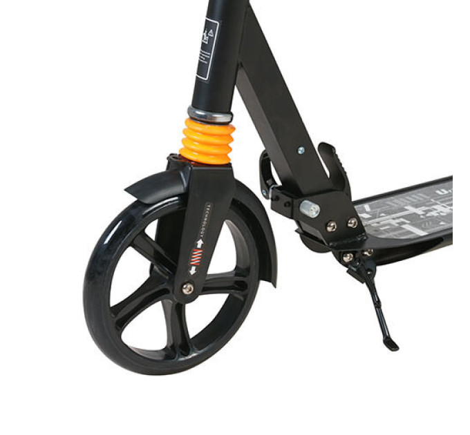 Самокат городской прогулочный, D 200 мм, тормоз задний, 2 цвета, Scooter