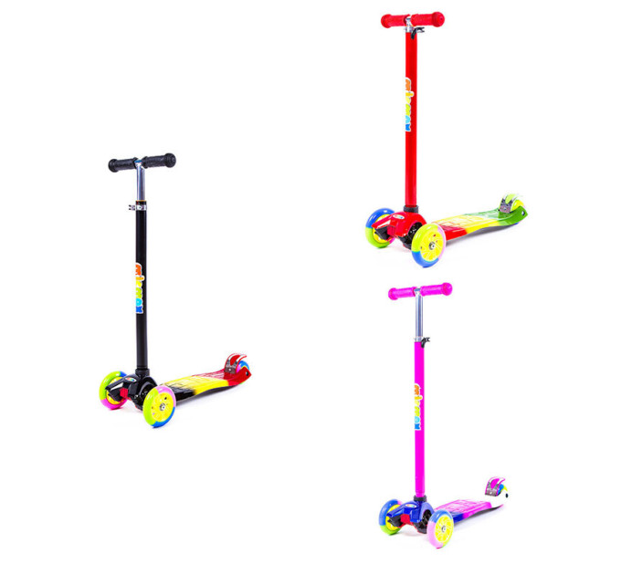 Самокат детский Micmax, 33х13 см, колеса PU, руль 52/76