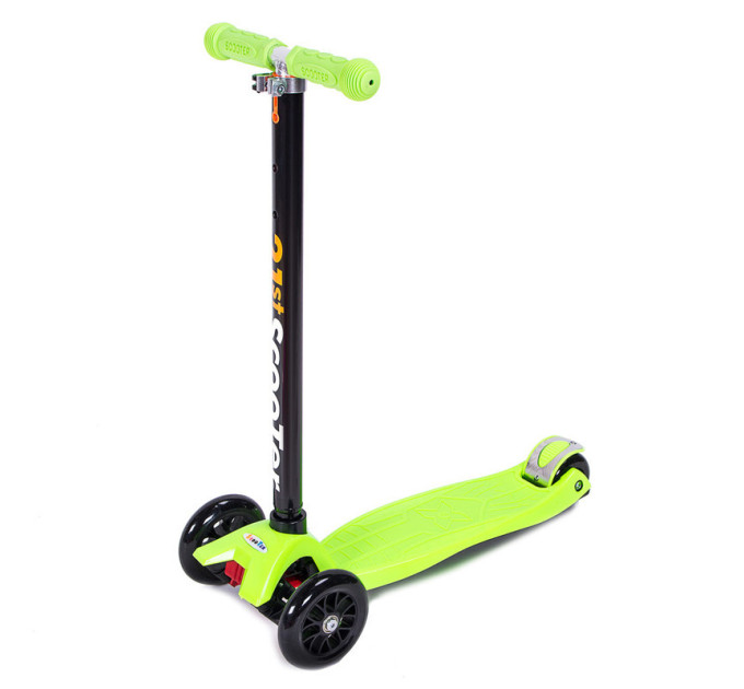 Самокат детский MINI HL-S288-6, 33х11 см, колеса светящиеся PU, руль 60/70 см