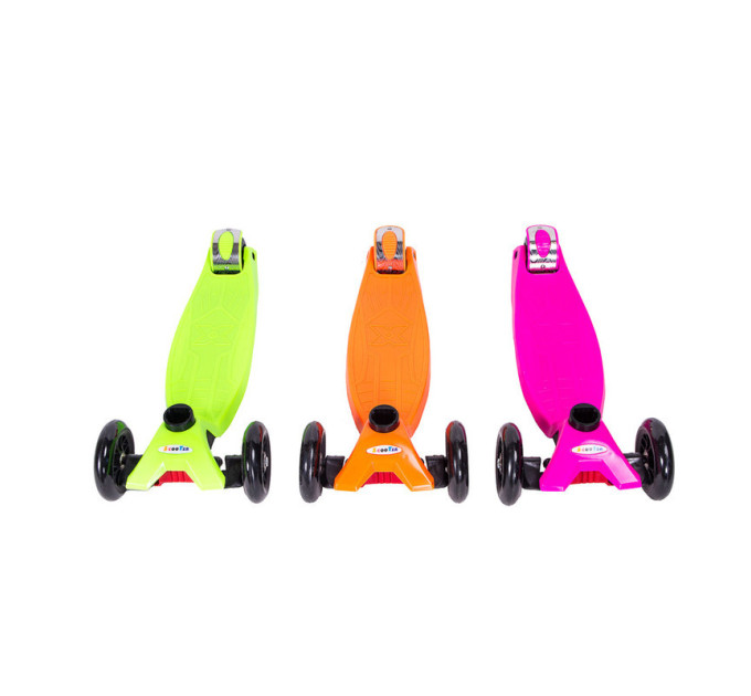 Самокат детский MINI HL-S288-6, 33х11 см, колеса светящиеся PU, руль 60/70 см