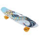 Скейт детский пенниборд с ручкой Penny Board, колеса PU 58х45 мм, дека 60х45 см, 5 видов