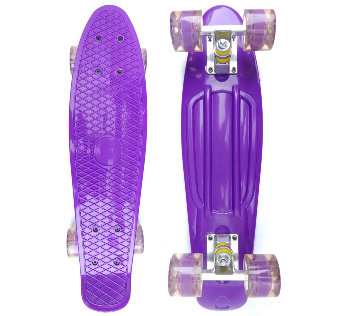 Красочный детский пенни Penny Board скейт от 5 лет, Светящиеся колёса