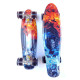 Красочный детский пенни Penny Board скейт от 5 лет, Светящиеся колёса
