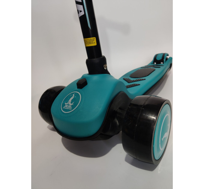 Дитячий складний музичний самокат Scooter Авес-7