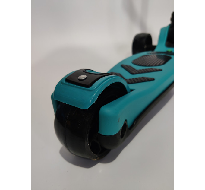 Дитячий складний музичний самокат Scooter Авес-7