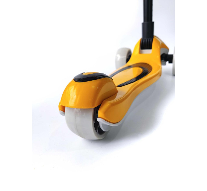 Дитячий складний музичний самокат Scooter Авес-7 від 1,5 років, 2 кольори