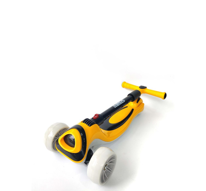 Дитячий складний музичний самокат Scooter Авес-7 від 1,5 років, 2 кольори