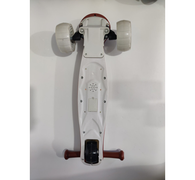 Дитячий складний музичний самокат Scooter, колеса, що світяться, від 2 років, 3 кольори